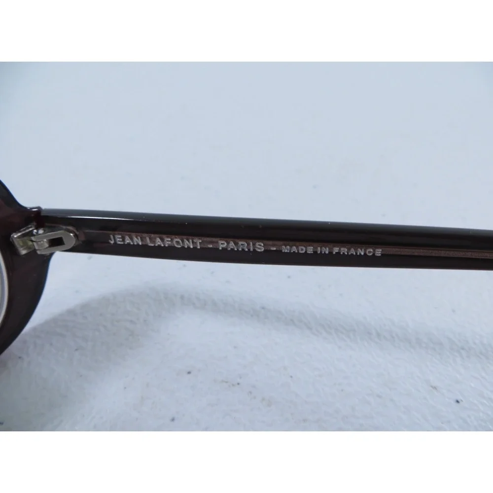 Jean Lafont Douceur‎ 719 Dark Purple Oval Full Fim Eyeglasses Frames 52-16-142